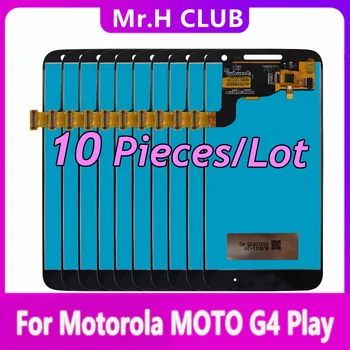 10 יח ' מקורי עבור Motorola MOTO G4 לשחק תצוגת LCD מסך מגע דיגיטלית הרכבה על האופנוע G4 לשחק Xt1601 Xt1602 XT1603