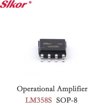 10PCS LM358 המקורי מגבר מבצעי smd ic צ ' יפס ערכת סט החלפה Sop8 כוח האות