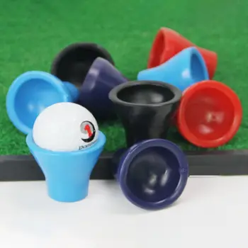 1pc כדור גולף לאסוף כוס יניקה גומי סינטטי רטריבר כוס יניקה עבור גולף גולף סיוע הכשרה
