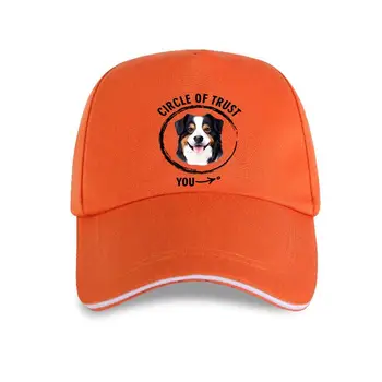 2022 כובע כובע מצחיק קליל כובע בייסבול מגניב מעגל של אמון - רועה אוסטרלי, אוסי גזע כלבים Lovercasual גברים T