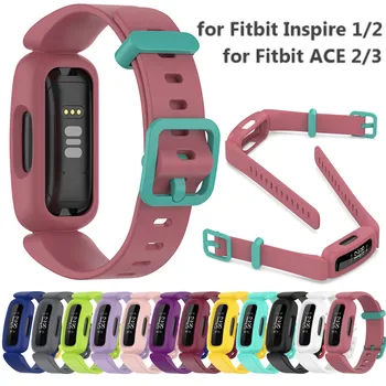 2023 אופנה חדשה צבע הרצועה Compitable על פיטביט ACE 3/ Fitbit השראה 2/HR רצועת שעון באיכות גבוהה אופנה אביזרי ספורט