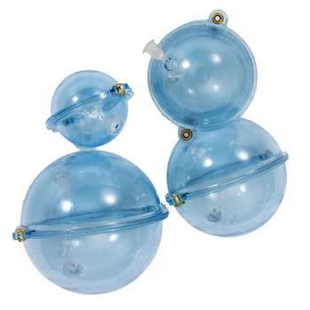 5 יח ' /סט דיג לצוף פלסטיק ABS כדורים כדור מים קצף צף להתמודד עם דיג בים חיצונית אביזרים כחול 25/32/40/47mm