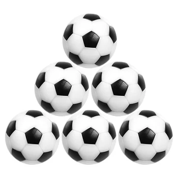 6 יח ' שולחן כדורגל צעצועים כדורגל כדורי פלסטיק מיני ילדים קטנים הבנים אבזרים מכונת Futbolines