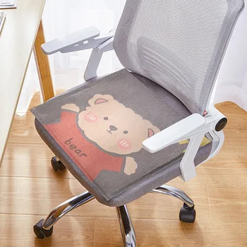 600D קרח משי הקיץ קירור כרית על הכיסא במשרד או ברכב לנשימה להתקרר כרית מושב החלקה עמיד הישבן Pad