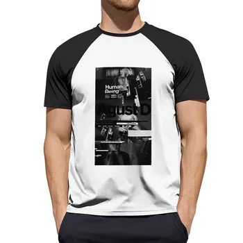 Agust ד הטי-שירט השחורה חיה להדפיס חולצה לילדים שרוול קצר גרפי חולצת טי שירט גבר גברים חולצה