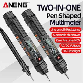 ANENG A3005A/B Multimetro גילויים סוג עט True RMS מטר Multimeters עט אוטומטי AC/DC מתח מיידית בודקי גלאי כלים