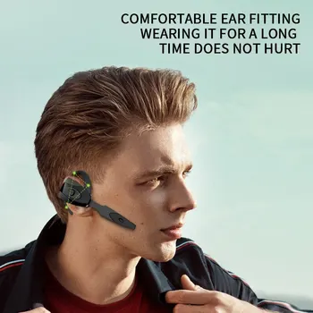 Bluetooth 5.0 אלחוטית באמצעות דיבורית שמיעה באוזן אחת לחבר אוזניות עבור PS3 כפתור סיליקה ג ' ל אוזניות עם מיקרופון