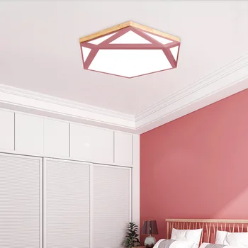 ersonalized Macaron חלול מנורת תקרה הביתה חדר שינה סלון חדר ילדים תקרת LED Luminaire צמודי Luminaire