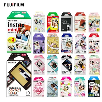 Fujifilm Instax Mini הסרט צבע 10-50 גיליונות פוג ' י מצלמה מיידית Mini 12 Mini 11 9 8 25 7 המצלמה LiPlay מיני הקישור SP-1 SP-2