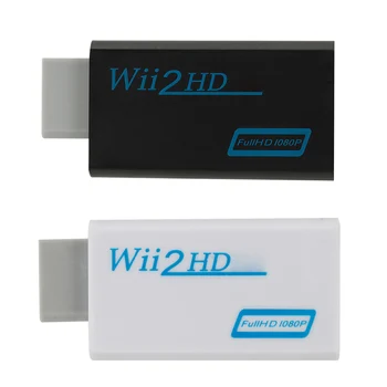 Full HD 1080P WII HDMI תואם-Wii 2-HDMI תואם ממיר מתאם
