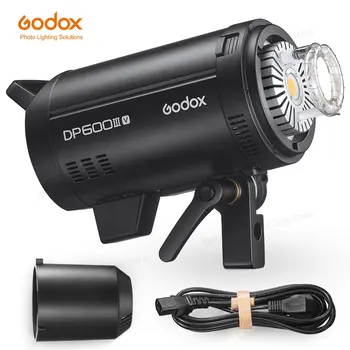 Godox DP400IIIV DP600IIIV DP600III-V מובנה האלחוטי של 2.4 G X מערכת סטודיו Strobe אור פלאש לצילום אור