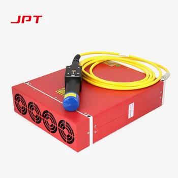 HUNST JPT M7 20-100W MOPA רוחב פולס לייזר סיב מודול עם נקודה אדומה באיכות גבוהה עבור סיב לייזר לסימון מכונת לייזר מקור