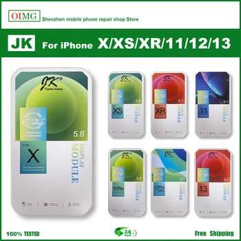JK LCD לאייפון X OLED XS XSMAX XR TFT עם 3D מגע דיגיטלית הרכבה 11 12 12ProMax 13 מסך LCD החלפת תצוגה