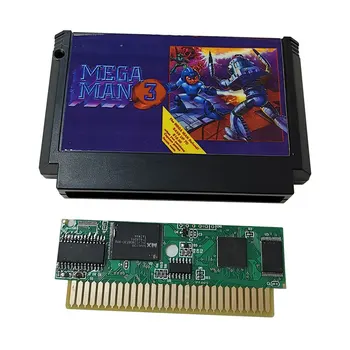 Megaman 3 8 סיביות המשחק מחסנית 60 Pin טלוויזיה, קונסולת משחק