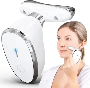 Microcurrent פנים המכשיר הפופולרי טיפוח העור מכונת פנים נגד קמטים להסיר את צוואר הרמת לעיסוי להרים כלים