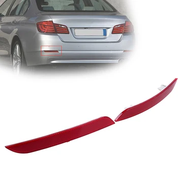POSSBAY המכונית האדומה הפגוש האחורי רעיוני רצועת מדבקת כיסוי קישוט עבור ב. מ. וו סדרה 5 F10 F18 סדאן 2010-2013 טרום מתיחת פנים