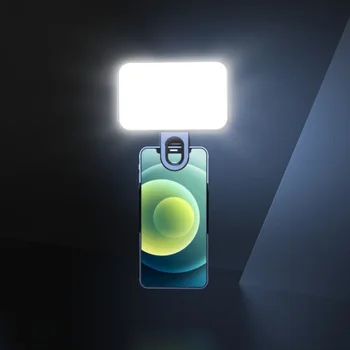Selfie אור קליפ-אור LED עבור טלפון נייד מחשב לוח הטלפון אור לסלף ועידת וידאו זום צילום איפור