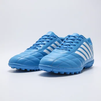 TaoBo הילד גודל 32-44 נעלי כדורגל משקל נגד החלקה כדורגל נעלי מגפי חיצונית דשא כדורגל סוליות הנעליים.