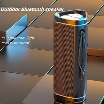 TWS Bluetooth רמקול נייד חיצוני חוצה גבולות Bluetooth רמקול נייד טלפון אלחוטי תותח