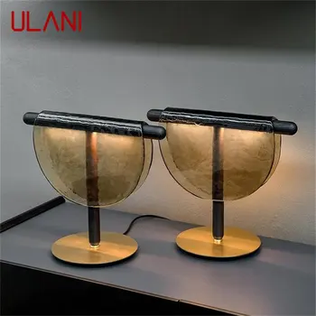 ULANI מודרני יצירתי מנורת שולחן עיצוב אמנותי שולחן אור דקורטיבי עבור מגורים בבית חדר השינה