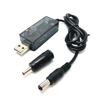 USB 5V ל-5.5mmx2.1 מ 