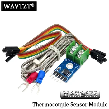 WAVTZT MAX6675 מודול + K סוג רפואי רפואי חיישן טמפרטורה מעלות מודול עבור arduino