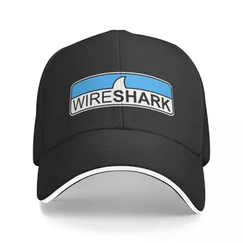 Wireshark Hi-Res לוגו אופקי כובע בייסבול כובע פרוותי, כובע פראי כובע כדור כובע גברים מותג יוקרה לנשים