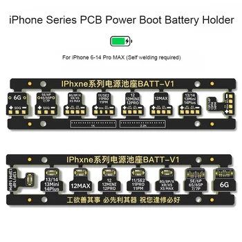 WL טלפון נייד לוח אם הסוללה תחזוקה זכר אבזם כוח אתחול כבל FPC מחבר עבור iPhone 6-14 Pro מקס תיקון מבחן