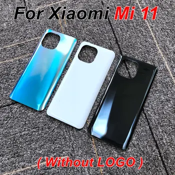Xiaomi Mi 11 סוללה כיסוי חזור כיסוי זכוכית פנל אחורי דיור חלופי דבק מדבקה Mi11 5G M2011K2C M2011K2G