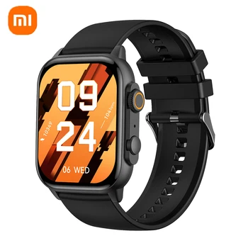 Xiaomi חדש AMOLED Smartwatch 2.0'inch Bluetooth לקרוא שעונים 100+ ספורט IP68, עמיד למים שעון חכם גברים, נשים, PK אולטרה סדרה 8