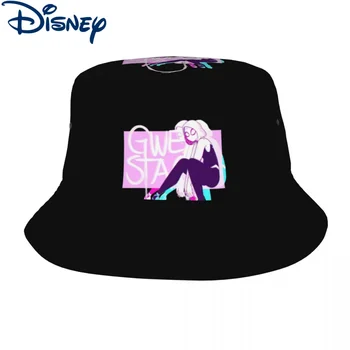 אופנה דלי כובעים ספיידר-גוון ספיידרמן לתוך Spiderverse בוב כובעי יוניסקס כותנה דייג כובעי החוף לדוג כובעי חורף