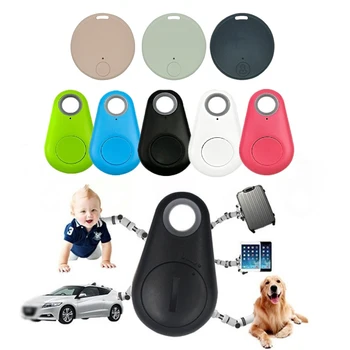 אופנה חדשה מיני חיות מחמד כלב חכם Bluetooth 4.0 GPS Tracker Anti-lost Alarm תג ילד אלחוטי תיק הארנק מאתר מפתחות מאתר