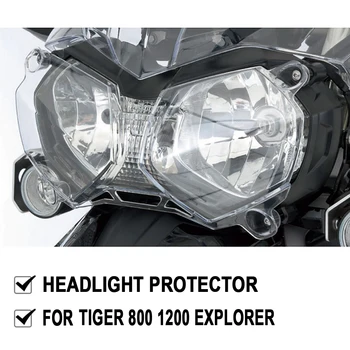 אופנוע אור מגן אור מגן כיסוי השומר אקריליק על ניצחון טייגר 800 XC XCX XCA XR XRX 2011-2018 Tiger1200