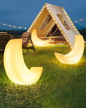 אורות קמפינג קמפינג אוהל אורות אורות קמפינג LED חופה אווירה אורות מרפסת פריסת הגינה