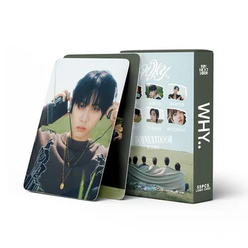אלבום הבכורה מי! סדרת כרטיס קוריאני להקת BOYNEXTDOOR קטנה כרטיס 55 Lomo כרטיסי אוהד אוסף מתנה גלויה צילום כרטיס KPOP