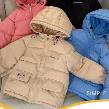 בגדי ילדים ילדה בנים ברדס ילדים למטה ז ' קט, מעיל תינוק מעיל מעילי חורף
