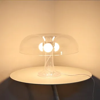 דנית עיצוב פטריות Led מנורת שולחן פשוטה קישוט מנורת לילה יצירתי חדר שינה סלון שולחן העבודה תאורה