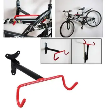 האופניים על הקיר אחסון מחזיק אופניים Hanger Rack Stand הוק מוסך מקורה אופניים אחסון לתקן חניה מתלה קיר קרס כלי