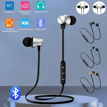 האלחוטי החדש מגנטי אוזניות Bluetooth הידיים חופשיות אוזניות עם מיקרופון הפחתת רעש אוזניות עבור Huawei אביזרים לטלפון