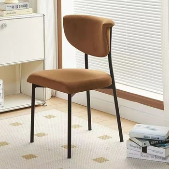 המודרני סלון כסאות יוקרה עיצוב חדר שינה ישיבות כסאות מטבח גינה ביתית Sillas Cocina ריהוט גן LJ50DC