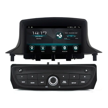 המכונית Autoradio מולטימדיה GPS 7 אינץ מסך עבור רנו מגאן 3 הכשרון 2009-2016 Carplay אנדרואיד אוטומטי אודיו BT, GPS, רדיו מצלמה