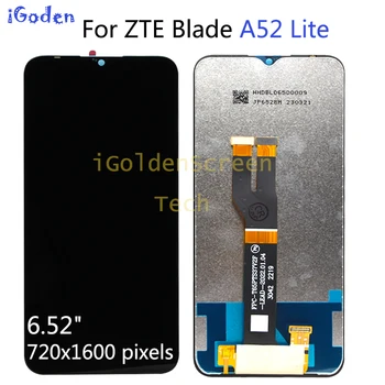 המקורי עבור ZTE Blade A52 לייט תצוגת LCD לוח מגע מזכוכית הדיגיטציה הרכבה, החלפה תיקון עבור ZTE A52 לייט lcd