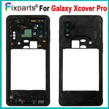 התיכון החדש מסגרת עבור Samsung Galaxy Xcover Pro טלפון דיור במרכז התיק G715FN G715W G715U התיכון מסגרת לוח עם כפתורים