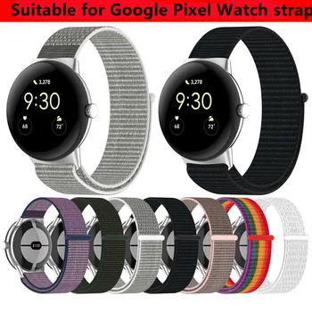 חדש אלסטי רצועת ניילון עבור Google פיקסל להקת שעון רצועת שעון מתכוונן ספורט צמיד עבור Google פיקסל צפו רצועת קוראה