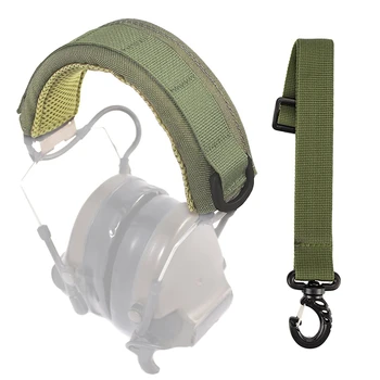 חיצונית מודולרי אוזניות הגנה Molle בגימור צבאי טקטי אטמי אוזניים מיקרופון ציד הירי אוזניות כיסוי