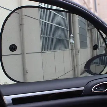 חלון אחורי גוון אוניברסלי לרכב סטיילינג ואביזרים בצד החלון וילון חלון אחורי כיסוי הגנה שמשיה מגן מגן