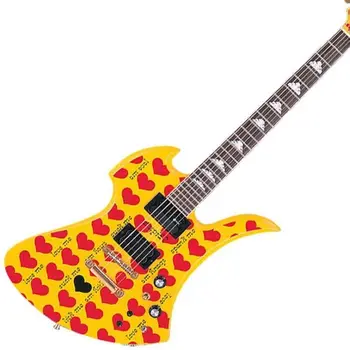 חנות אישית רני ברני גיטרה חשמלית MG-145S הלב הצהוב