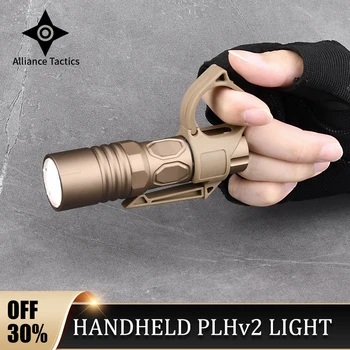 טקטי Modlit PLH v2 כף יד פנס חיצוני LED ציד, אקדח הצופים אור עם כיס קליפ 