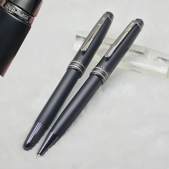 יוקרה שחור מט מונטה 163 עט כדורי / רולר בול עט / עט נובע המשרד לעסקים כלי כתיבה לכתוב מילוי MB עטים