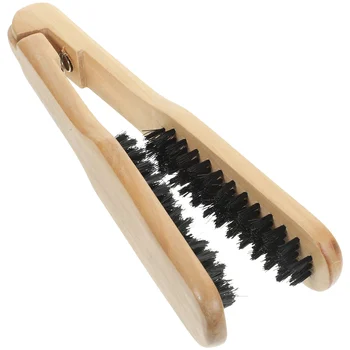 ישר מסרק שיער רב תכליתי מברשות מסרקים כלי עץ עמיד עיצוב שיער מקצועי, מחליק